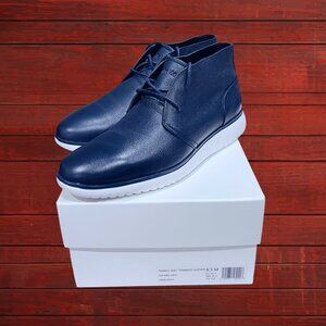 Calvin Klein Terrell Men's Chukka Boots Size 8.5 M Navy Blue